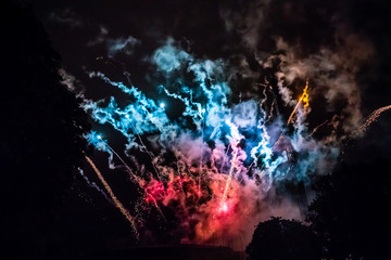 Firework in Tivoli, Copenhagen