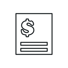 annual report vector icon