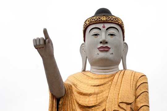 Big Buddha Statue, Kyaing Tong, Shan State Golden Triangle, Myanmar, Asia