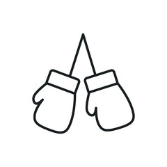boxing glove vector icon