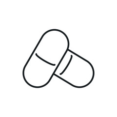 pills vector icon