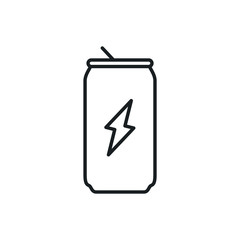 enegry drink vector icon