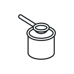 sports nutrition vector icon