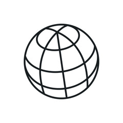 globe vector icon