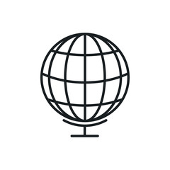 globe vector icon