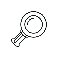 magnifier vector icon