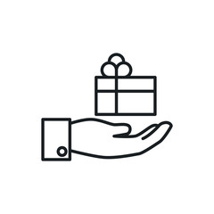 gift vector icon