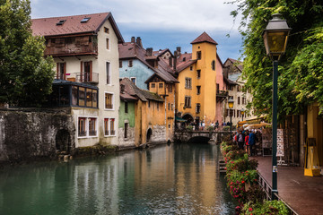 Annecy Thiou Canal in Old Town