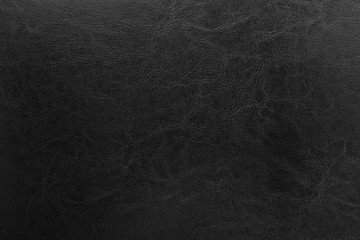 Black background, texture, leather, top view, copy space, for advertising
