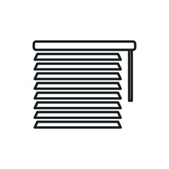 jalousie vector icon