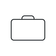 suitcase vector icon