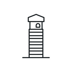 lighthouse vector icon