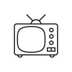 tv vector icon