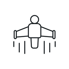 jetpack vector icon