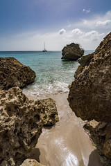  San Juan Beaches  Views around the small Caribbean Island of Curacao