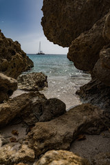  San Juan Beaches  Views around the small Caribbean Island of Curacao