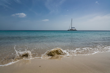  San Juan Beaches  Views around the small Caribbean Island of Curacao