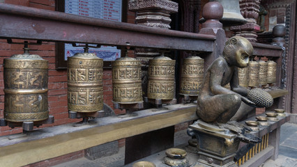 inside the temple, nepal kathmandu