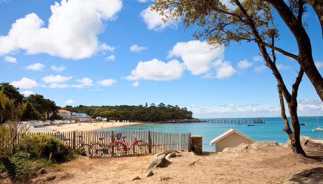 &Icirc;le de Noirmoutier en Vend&eacute;e, plage des Dames