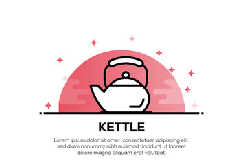 KETTLE ICON CONCEPT