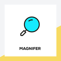 MAGNIFER LINE ICON SET