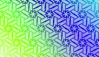 Geometric design pattern with Blurred Background, Smooth Gradient Texture Color. For Bright Website Banner, Invitation Card, Screen Wallpaper. Vector Illustration.