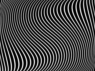 Texture with wavy, curves lines.