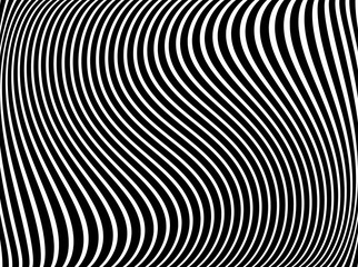 Texture with wavy, curves lines.