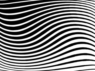 Texture with wavy, curves lines.