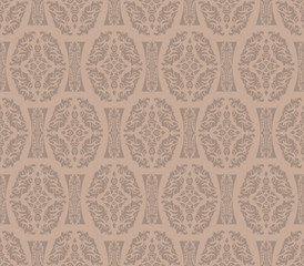 Seamless damask pattern