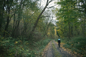 Exploring gravel roads near Hruba Voda, Domasov and surrounding military area