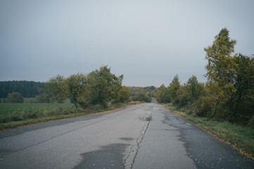 Exploring gravel roads near Hruba Voda, Domasov and surrounding military area