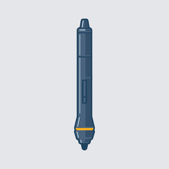 Graphic tablet pen vector illustration