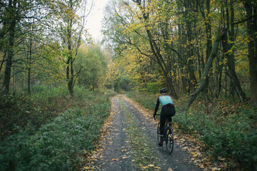 Exploring gravel roads near Hruba Voda, Domasov and surrounding military area