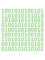 10010101 Zahlen muster hacker computer programmieren nerd sprache internet geek online logo design cool technik reihen viele