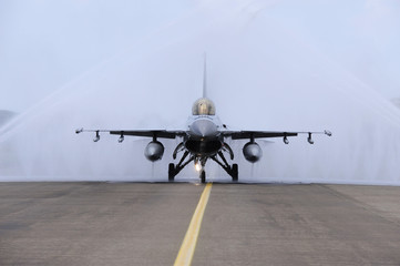 Combat Plane  Clear Water Rinse