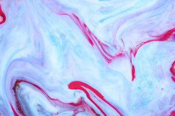 Colourful acrylic bubbles.Abstract ink design template mixed texture background. Liquid color...