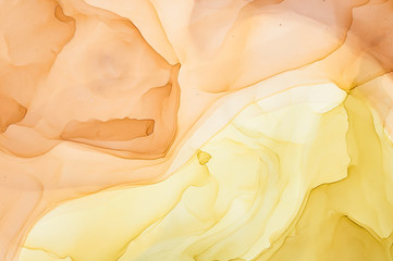  Abstract colorful background, wallpaper. Mixing acrylic paints. Modern art. Marble texture. Alcohol ink colors  translucent