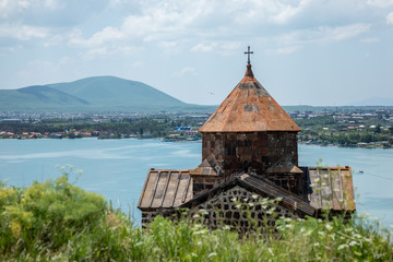 Sevanavank , Sevan Monastery. Lake Sevan , Gegharkunik Province of Armenia. 9th century 