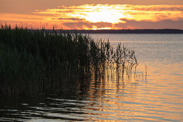 Abendstimmung am Barther Bodden