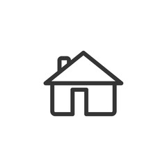 Home icon template black color editable. House symbol vector sign isolated on white background. Simple logo vector illustration for graphic and web design.