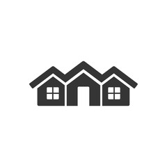 Obraz premium Home icon template black color editable. House symbol vector sign isolated on white background. Simple logo vector illustration for graphic and web design.
