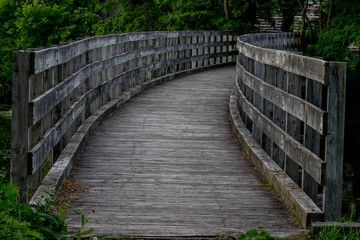 wooden bridge