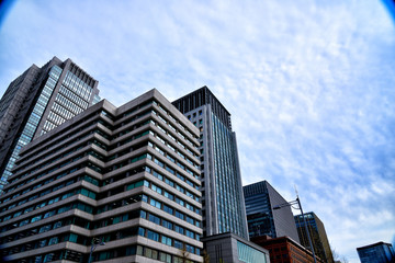 Obraz premium Cityscape of Marunouchi, Tokyo, Japan.
