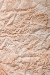 crumpled paper textuer aged paper vintage brow and white color