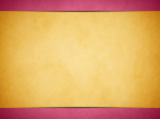 Tan parchment texture. Rich Pink Header and Footer