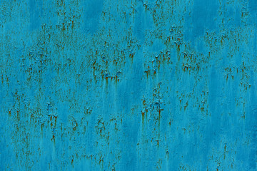 Unicolorous painted cracked wall texture.Background