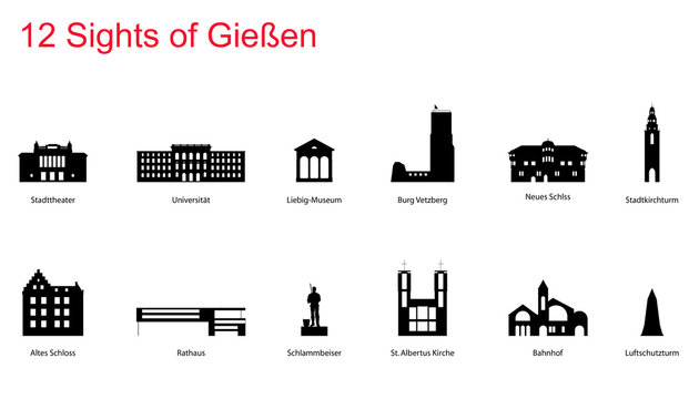 12 Sights of Gie&szlig;en