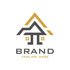 house building logo design
