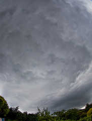 Beautiful Cloud Formation Dancing During Summer